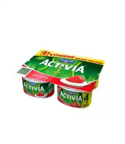 Hruška Activia Ovocná, různé příchutě (4 kusy) 120g nabídka
