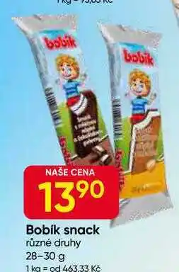 Hruška Bobik snack různé druhy 28-30 g nabídka