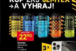 Hruška Semtex Energy 500ml, vybrané druhy nabídka