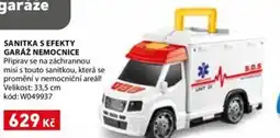 Wiky Sanitka s efekty garáž nemocnice nabídka