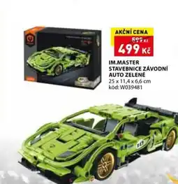 Wiky Im.Master stavebnice závodní auto zelené nabídka
