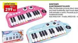 Wiky Bontempi elektronický klavír nabídka