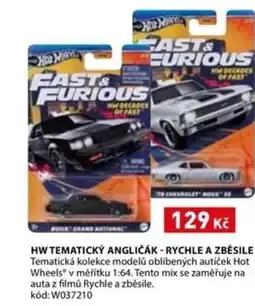Wiky HW Tematický angličák - rychle a zběsile nabídka