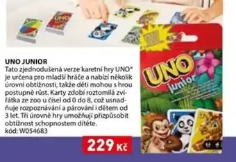 Wiky Uno junior nabídka