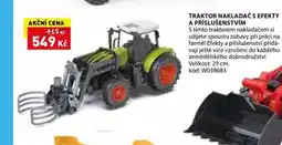Wiky Traktor nakladač s efekty a příslušenstvím nabídka