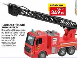 Wiky Hasičské stříkající auto s efekty nabídka