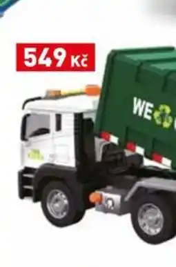 Wiky Úklidové auto s popelnicemi a efekty nabídka