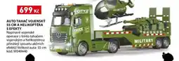 Wiky Auto tahač vojenský a helikoptéra s efekty nabídka