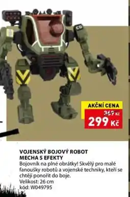 Wiky Vojenský bojový robot mecha s efekty nabídka