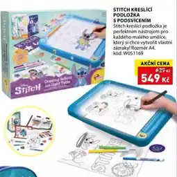 Wiky Stitch kreslící podložka s podsvícením nabídka