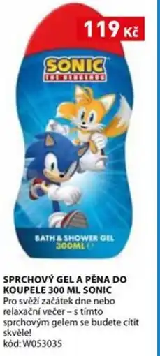 Wiky Sprchový gel a pěna do koupele Sonic nabídka