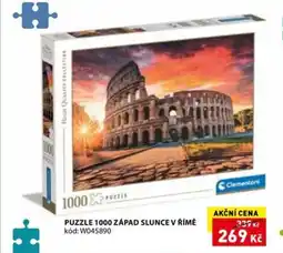 Wiky Puzzle 1000 západ slunce v římě nabídka