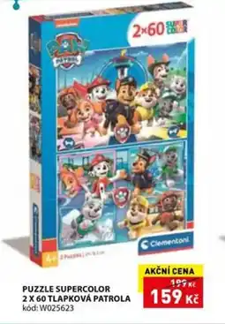 Wiky Puzzle supercolor 2 x 60 tlapková Patrola nabídka