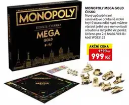 Wiky Monopoly Mega gold česko nabídka