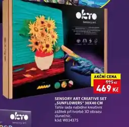 Wiky Sensory art creative set ,,Sunflowers nabídka