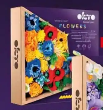 Wiky Inspiration wood&craft DIY flowers nabídka