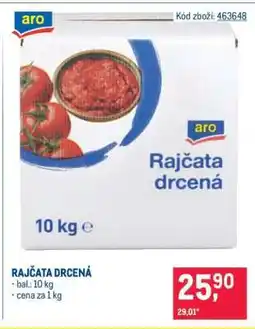 Makro Rajčata drcená nabídka
