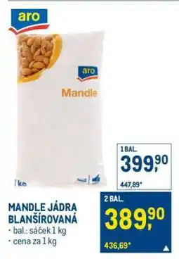 Makro Mandle jádra blanšírovaná nabídka