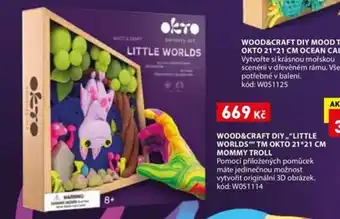 Wiky Wood&craft DIY„,"Little worlds tm okto mommy troll nabídka