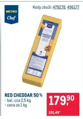 Makro Red Cheddar 50 % nabídka