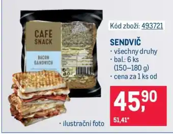 Makro SENDVIČ nabídka