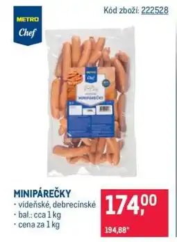 Makro MINIPÁREČKY nabídka