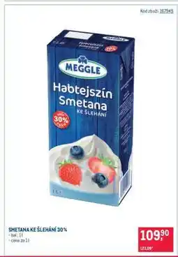 Makro Smetana ke šlehání 30 % nabídka