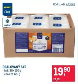 Makro Obalovaný sýr nabídka
