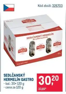 Makro SEDLČANSKÝ HERMELÍN GASTRO nabídka