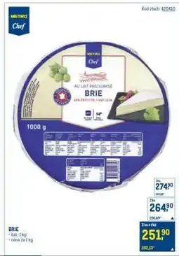 Makro Brie nabídka
