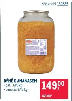 Makro DÝNĚ S ANANASEM nabídka
