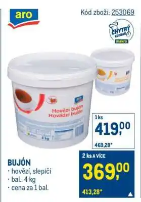 Makro Bujón nabídka