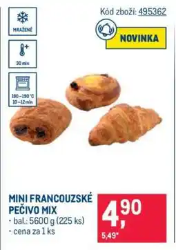 Makro MINI FRANCOUZSKÉ PEČIVO MIX nabídka
