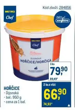 Makro Hořčice nabídka