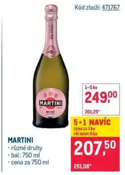Makro Martini nabídka