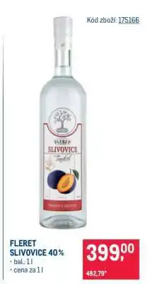 Makro Fleret Slivovice 40 % nabídka