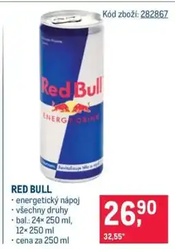 Makro Red Bull nabídka