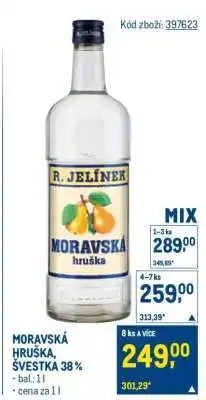 Makro MORAVSKÁ HRUŠKA, ŠVESTKA 38 % nabídka