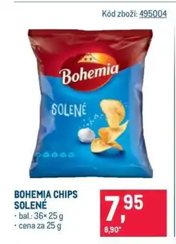 Makro Bohemia chips solené nabídka