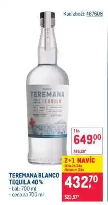 Makro TEREMANA BLANCO TEQUILA 40 % nabídka