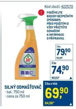 Makro Silný odmašťovač nabídka