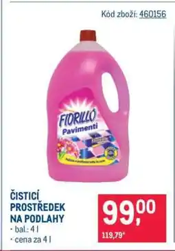 Makro Čisticí prostředek na podlahy nabídka