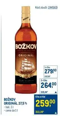 Makro Božkov Originál 37,5 % nabídka