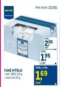 Makro Tuhé mýdlo nabídka