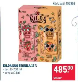 Makro KILDA DUO TEQUILA 17 % nabídka