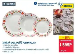 Makro 18DÍLNÁ SADA TALÍŘŮ POEMA DELISH nabídka