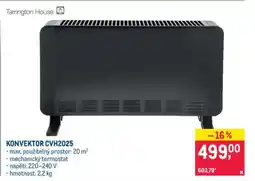Makro KONVEKTOR CVH2025 nabídka