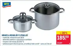 Makro HRNCE A RENDLÍKY S POKLICÍ nabídka