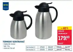 Makro TERMOSKY SERVÍROVACÍ nabídka