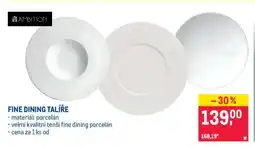 Makro FINE DINING TALÍŘE nabídka